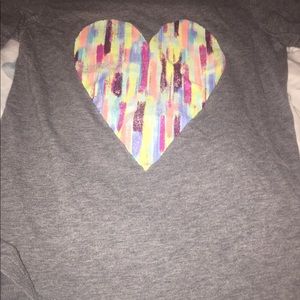 Heart Long Sleeve T-Shirt